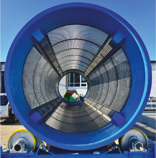 Fast rotary drum screen | IFS | Croatia